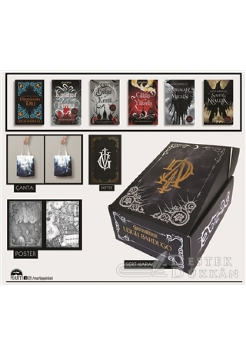 Grisha Verse (poster-çanta-defter Hediyeli - 6 Kitap Set)