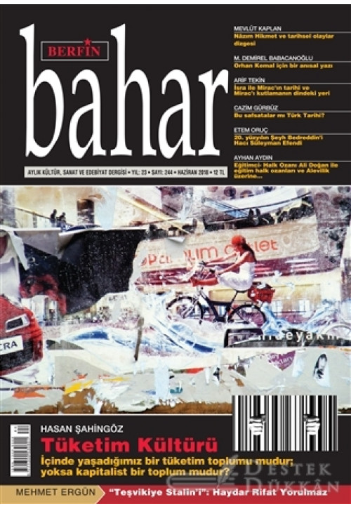Berfin Bahar Aylık Kültür Sanat ve Edebiyat Dergisi Sayı: 244 Haziran 2018
