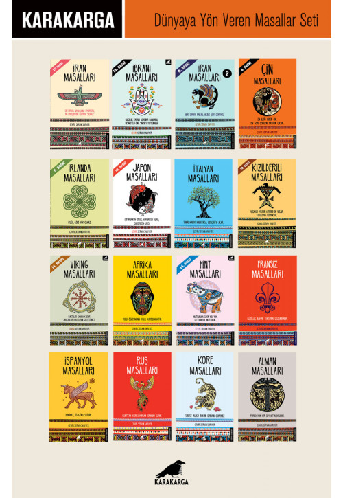Dünyaya Yön Veren Masallar Seti 16 Kitap