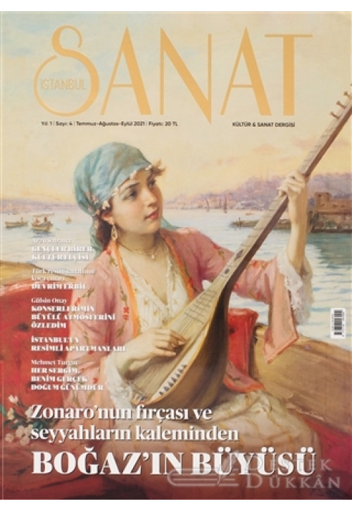 İstanbul Sanat Dergisi Sayı: 4 Temmuz - Ağustos - Eylül 2021