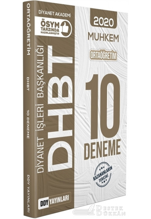 2020 DHBT Muhkem Serisi Ortaöğretim 10 Deneme