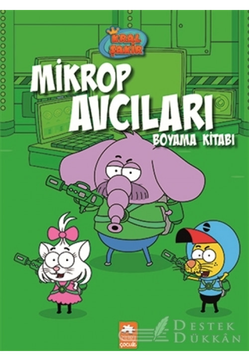 Kral Şakir Mikrop Avcıları Boyama Kitabı