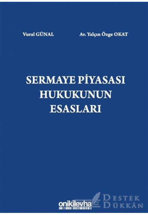 Sermaye Piyasası Hukukunun Esasları