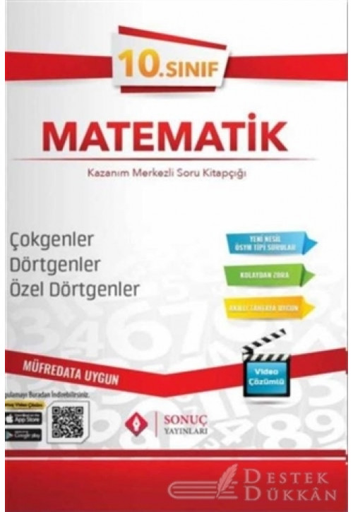 10. Sınıf Matematik Kazanım Merkezli Soru Kitapçığı