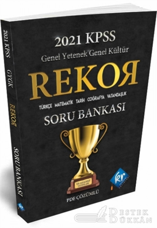 2021 KPSS Genel Yetenek Genel Kültür Tüm Dersler Rekor Soru Bankası