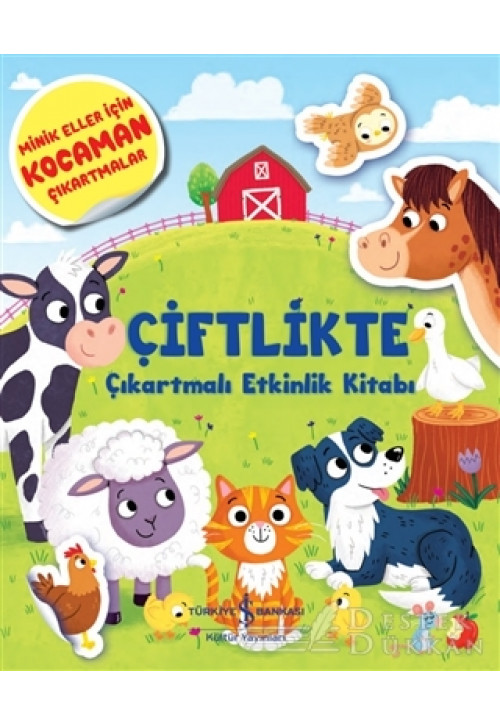 Çiftlikte Çıkartmalı Etkinlik Kitabı