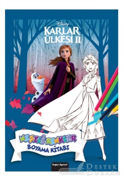 Disney Karlar Ülkesi 2 Neşeli Renkler Boyama Kitabı