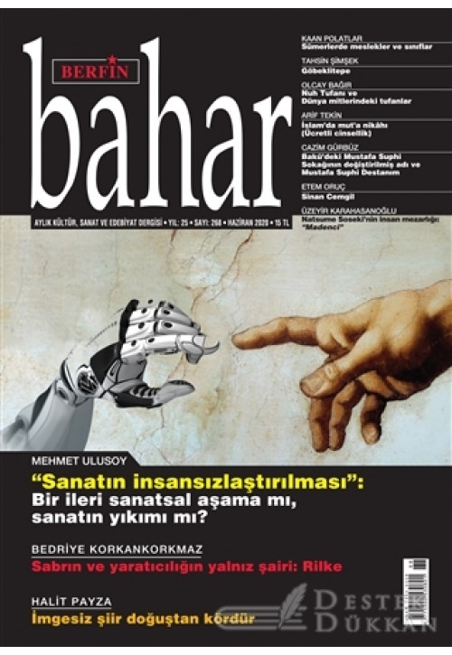 Berfin Bahar Aylık Kültür Sanat ve Edebiyat Dergisi Sayı: 268 Haziran 2020