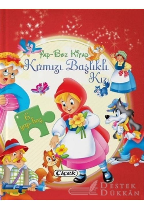 Kırmızı Başlıklı Kız - Yap-boz Kitap