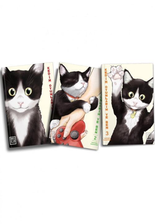Kedim ve Oyunlarım Seti (3 Kitap)