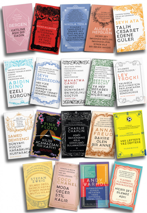 Biyografi Kitapları Seti Çanta Hediyeli