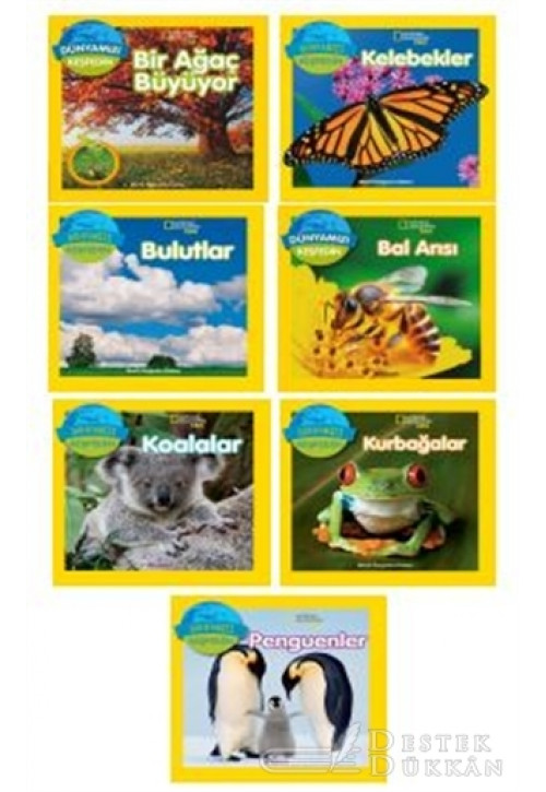 Geographic Kids Dünyamızı Keşfedin Seti 7 Kitap Takım