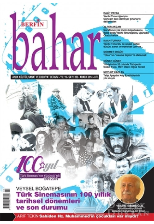 Berfin Bahar Aylık Kültür, Sanat ve Edebiyat Dergisi Sayı : 202