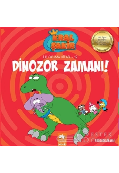 Dinozor Zamanı - Kral Şakir İlk Okuma Kitabı 12