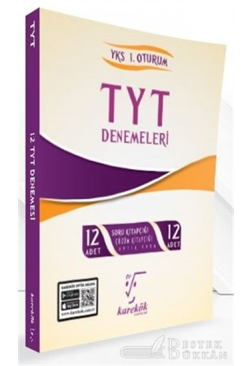 2020 TYT 12'li Çözümlü Deneme Seti