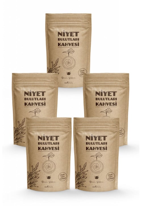 Bircan Yıldırım Niyet Bulutları Kahvesi 5'li Set