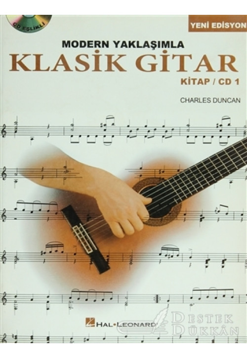 Modern Yaklaşımla Klasik Gitar Kitap / CD 1