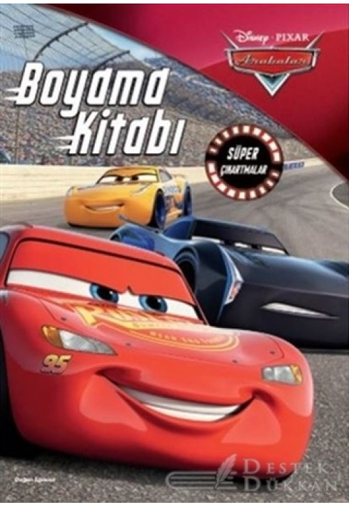 Disney Pixar Arabalar Boyama Kitabı Süper Çıkartmalar