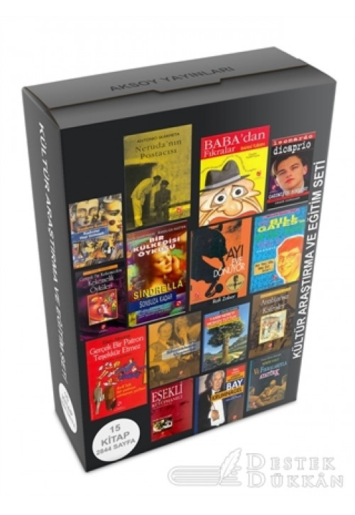 Kültür Araştırma ve Eğitim Seti (15 Kitap)
