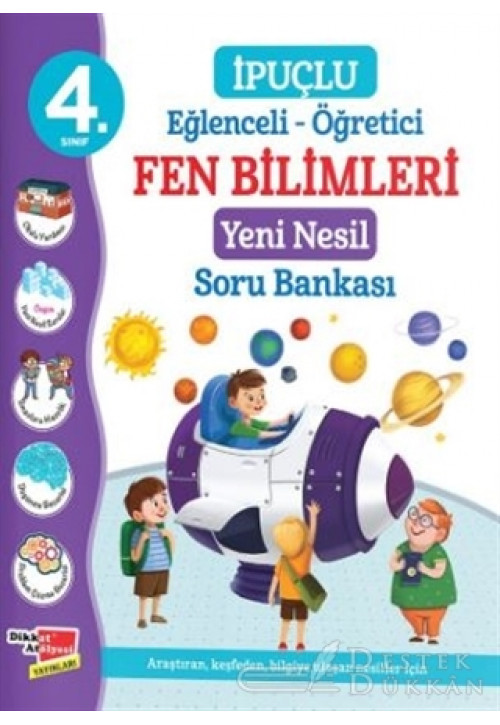 4. Sınıf Eğlenceli - Öğretici İpuçlu Fen Bilimleri Yeni Nesil Soru Bankası