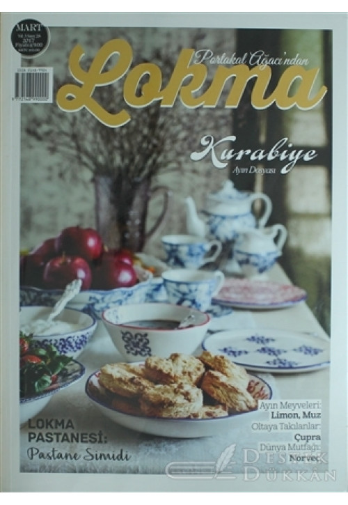 Lokma Aylık Yemek Dergisi Sayı: 28 Mart 2017