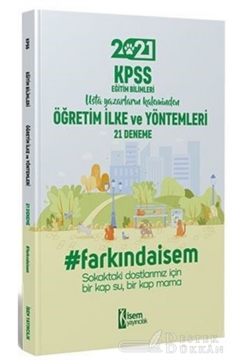 2021 KPSS Eğitim Bilimleri Öğretim İlke ve Yöntemleri 21 Deneme