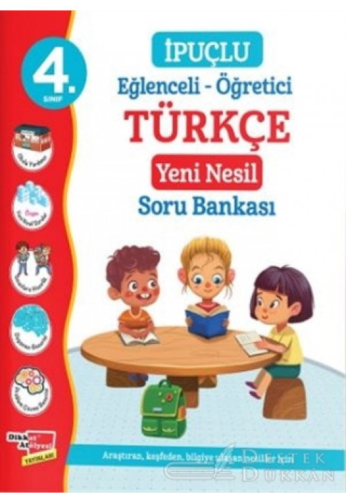 4. Sınıf Eğlenceli - Öğretici İpuçlu Türkçe Yeni Nesil Soru Bankası