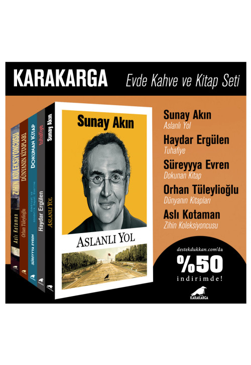Evde Kahve ve Kitap Keyfi Seti