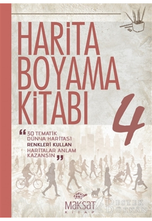 Harita Boyama Kitabı 4