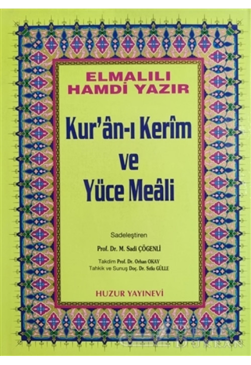 Rahle Boy Kur’an-ı Kerim ve Yüce Meali (hafız Osman Hattı)