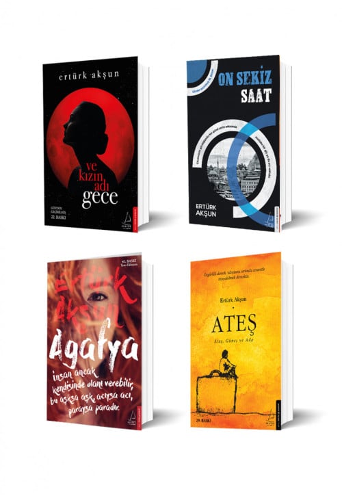 Ertürk Akşun Set (ateş, Agafya, 18 Saat, ve Kızın Adı Gece)