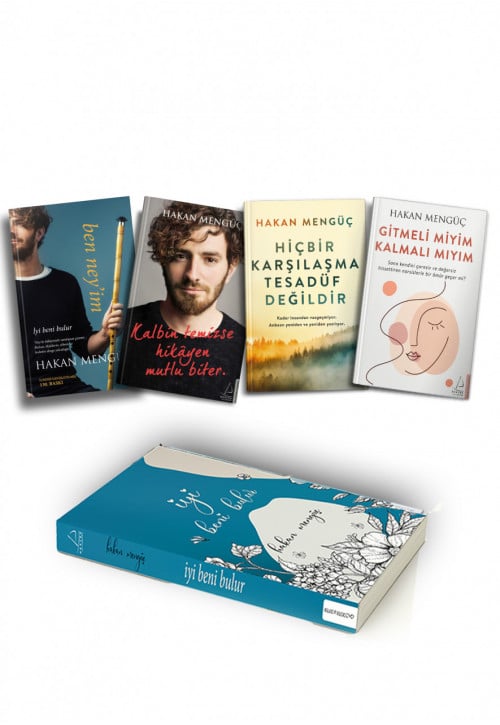 Hakan Mengüç 4 Kitap Set Defter Hediyeli