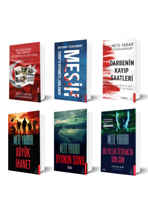 Mete Yarar Ceyhun Bozkurt Set (6 Kitap)