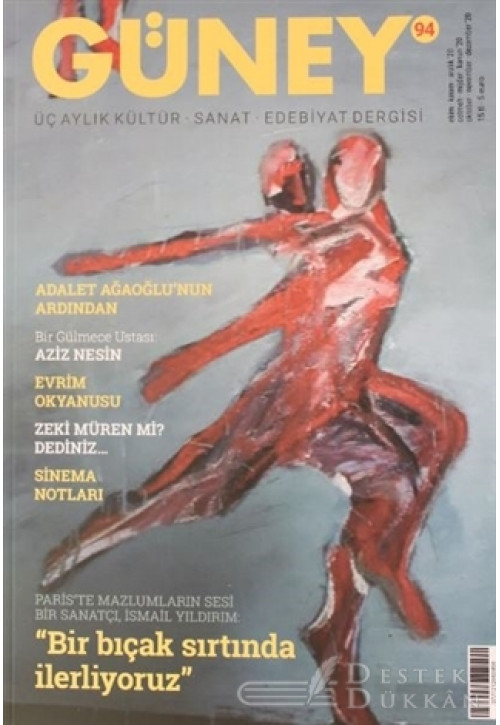 Güney Üç Aylık Kültür Sanat Edebiyat Dergisi Sayı: 94 Ekim-kasım-aralık 2020