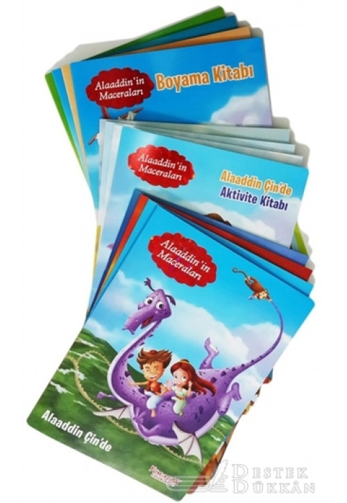 Alaaddin'in Maceraları Seti (12 Kitap Takım)
