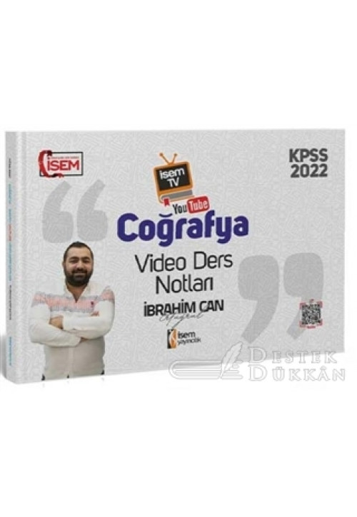 2022 İsem TV KPSS Genel Kültür Coğrafya Video Ders Notu
