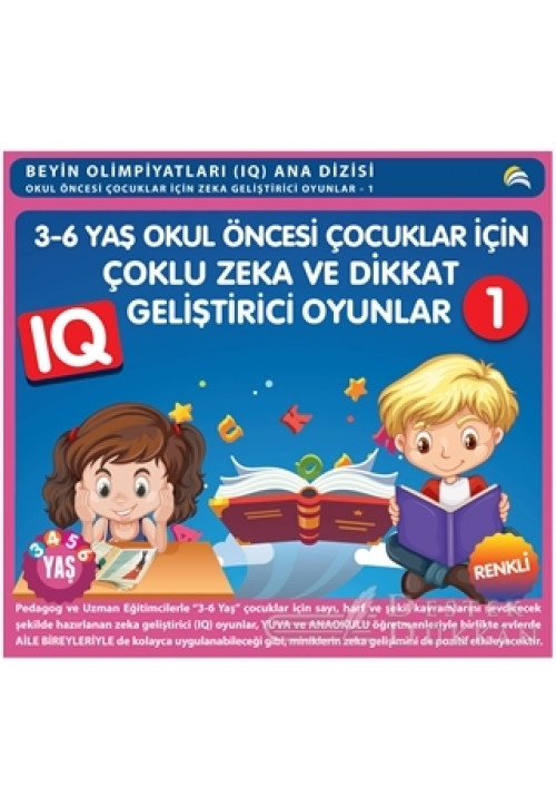 3-6 Yaş Okul Öncesi Çocuklar İçin Çoklu Zeka ve Dikkat Geliştirici Oyunlar 1
