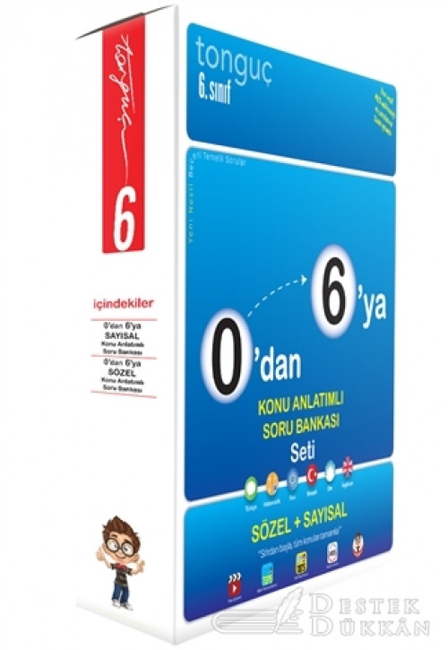 0’dan 6’ya Sözel Konu Anlatımlı Soru Bankası Seti