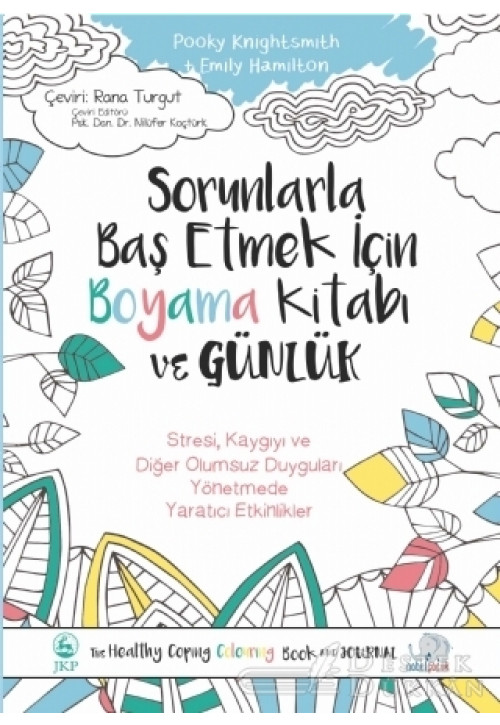 Sorunlarla Baş Etmek İçin Boyama Kitabı ve Günlük