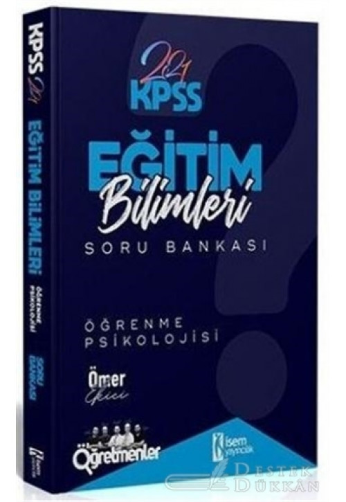 2021 KPSS Eğitim Bilimleri Öğrenme Psikolojisi Soru Bankası