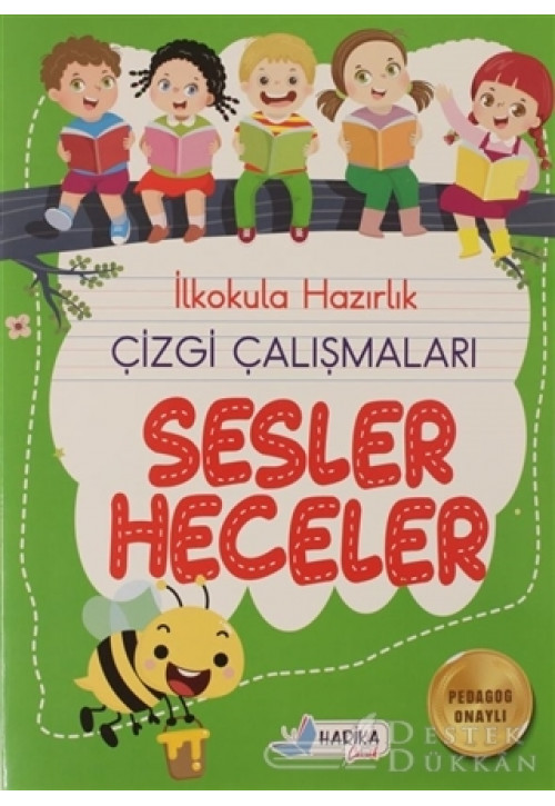 İlkokula Hazırlık Çizgi Çalışmaları Sesler Heceler