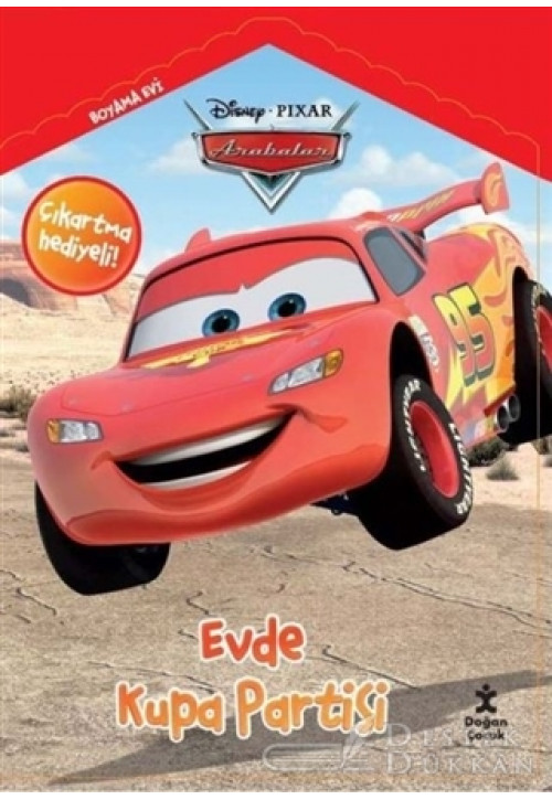 Disney Pixar Arabalar - Evde Kupa Partisi