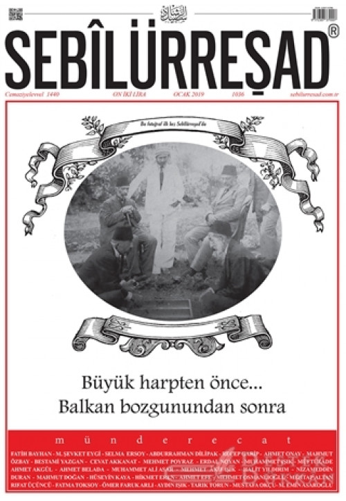 Sebilürreşad Dergisi Sayı: 1036 Ocak 2019