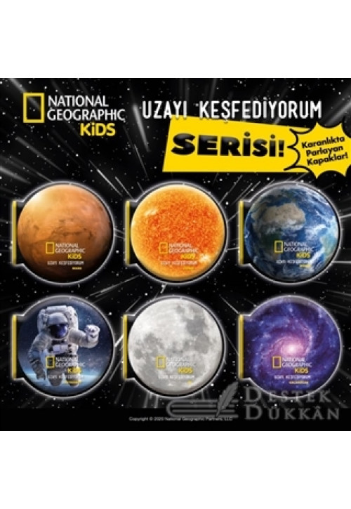 National Geographic Kids - Uzayı Keşfediyorum Mini Set (6 Kitap Takım)