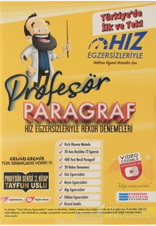 TYT Profesör Dil Bilgisi Soru Bankası