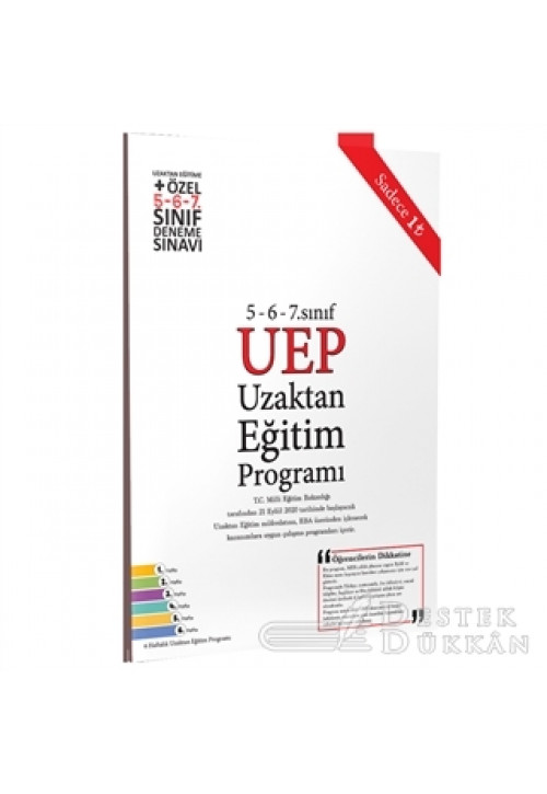 5-6-7 UEP Uzaktan Eğitim Programı ( 10'lu Paket)