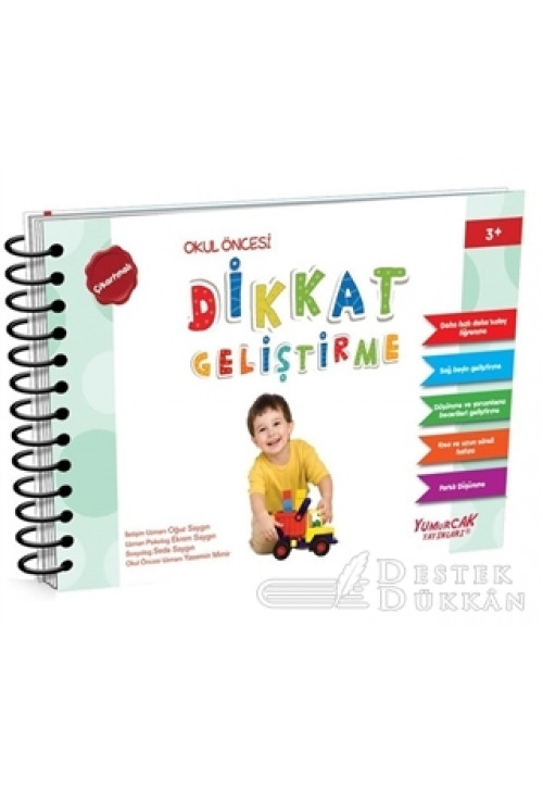 Dikkat Geliştirme - Okul Öncesi (3 Yaş)