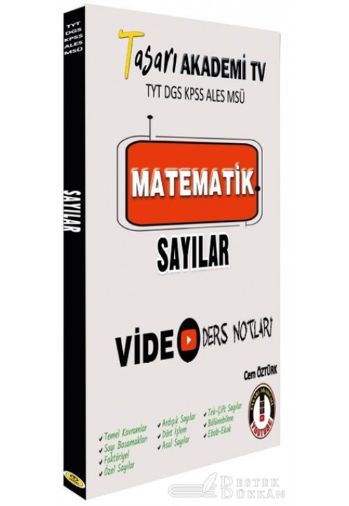 DGS ALES TYT Matematik Sayılar Video Ders Notları