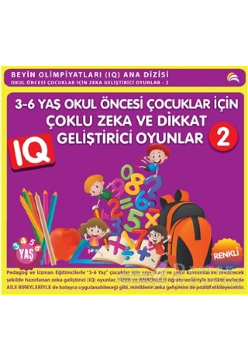 3-6 Yaş Okul Öncesi Çocuklar İçin Çoklu Zeka ve Dikkat Geliştirici Oyunlar 2
