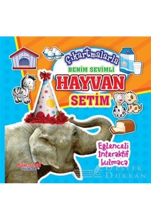 Çıkartmalarla Benim Sevimli Hayvan Setim